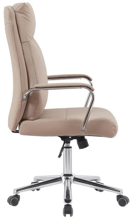 Καρέκλα Γραφείου Siquel Cappuccino PU 58x65x120εκ. 58x65x108 εκ.