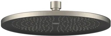 BRUNO κεφαλή ντους P25651YGNB, στρογγυλή, Φ 25.5cm, ασημί