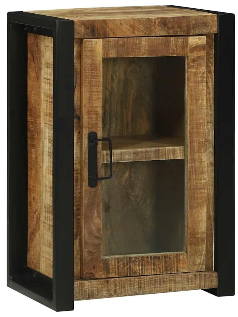 vidaXL Ντουλάπι Μπάνιου Καφέ 40 x 30 x 60 cm Στερεό ξύλο μάνγκο