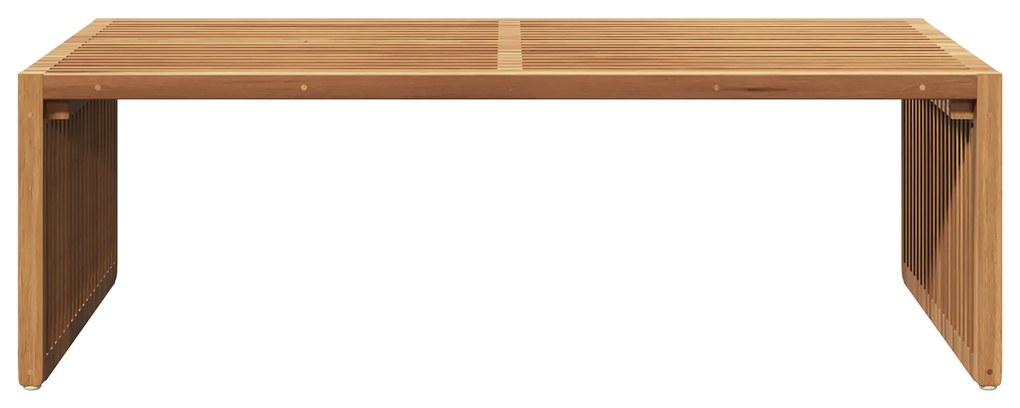 vidaXL Τραπεζάκι κήπου 110x55x35.5 εκ. Μασίφ ξύλου teak