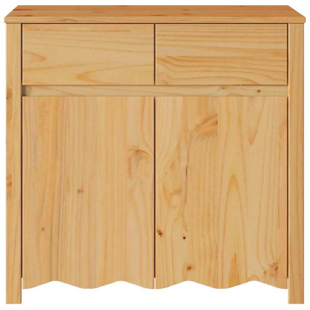 vidaXL Μπουφές "DRAMMEN" 79x43x75,5 εκ. Μασίφ Ξύλο Πεύκου
