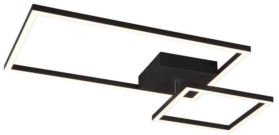 Φωτιστικό Οροφής - Πλαφονιέρα Padella R62642432 63x37x7cm Dim Led 3000Lm 25W Black RL Lighting