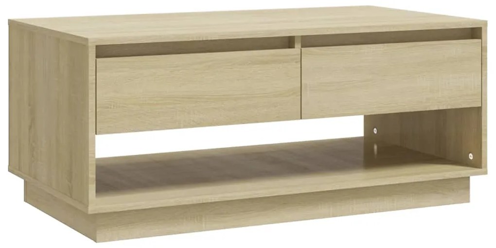 vidaXL Τραπεζάκι Σαλονιού Sonoma Δρυς 102,5x55x44 εκ. Επεξ. Ξύλο