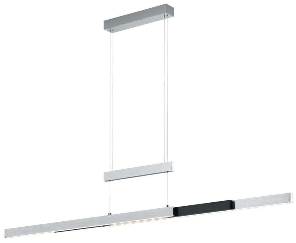 Φωτιστικό Οροφής - Ράγα Trajan 375310505 42W Led 95-150cm Silver Trio Lighting Metal