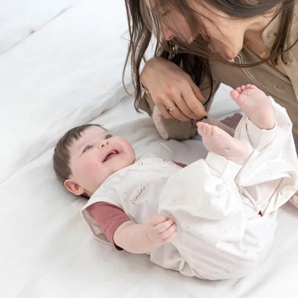 Υπνόσακος Bemini Magic Bag®0.5Tog Pudding Jersey Cru 4-12M.