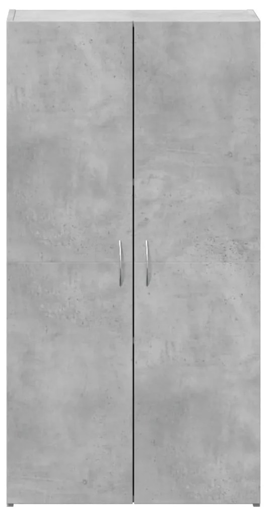 vidaXL Αρχειοθήκη Γκρι Σκυρ. 60x32x115 εκ. Επεξεργασμένο Ξύλο