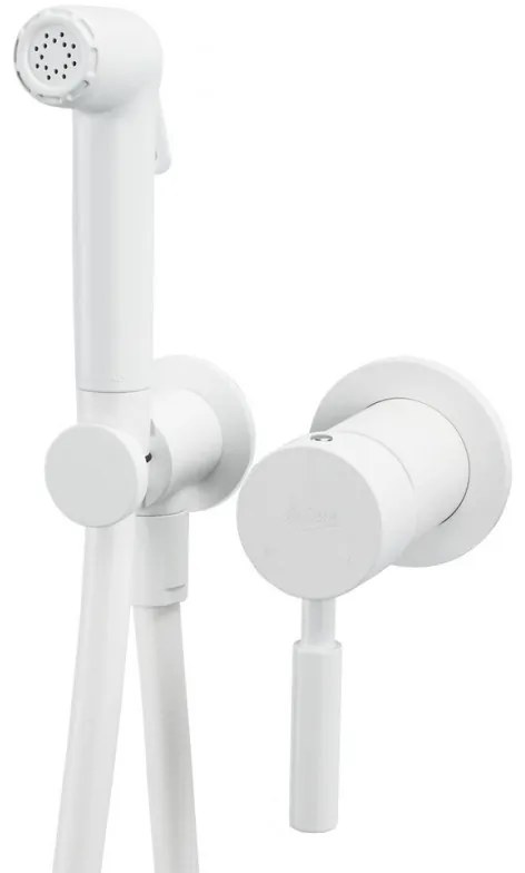 La Torre Flush Mix White Matt Μίκτης Εντοιχισμού 2 Οπών με Ντουζάκι 12211-300