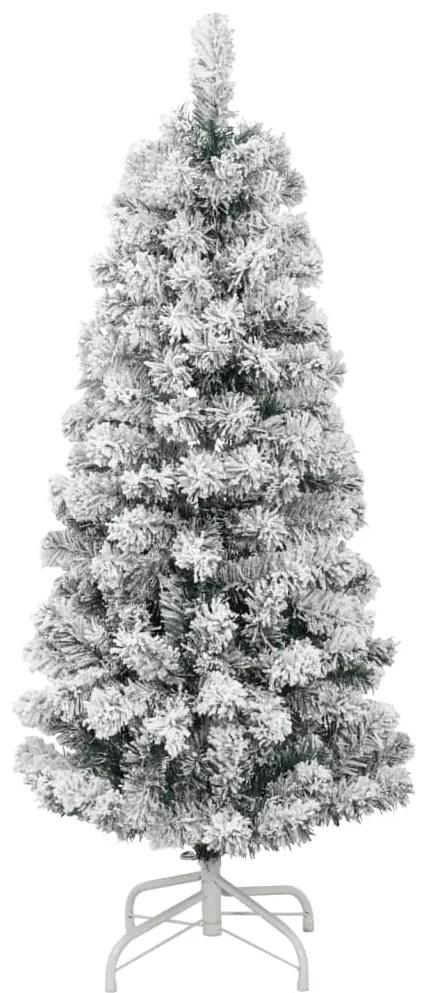 vidaXL Χριστουγεννιάτικο Δέντρο Τεχνητό Αρθρωτό με Χιόνι 120 εκ.