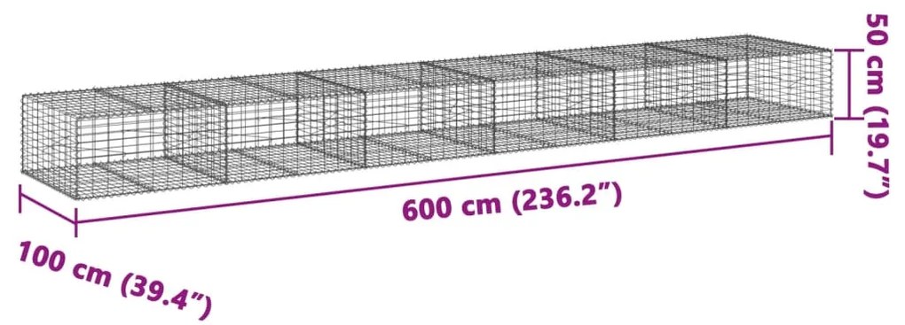 ΣΥΡΜΑΤΟΚΙΒΩΤΙΟ ΜΕ ΚΑΛΥΜΜΑ 600X100X50ΕΚ. ΑΠΟ ΓΑΛΒΑΝΙΣΜΕΝΟ ΧΑΛΥΒΑ 3295183