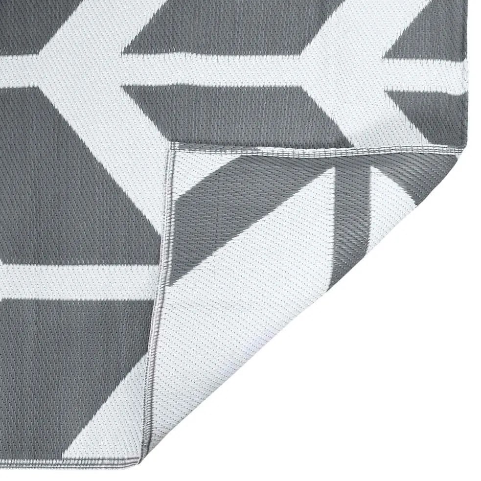 vidaXL Εξωτερικό Χαλί 'ARAKIL' Γκρι 300x400 cm PP