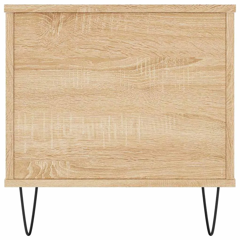 vidaXL Τραπεζάκι Σαλονιού Sonoma Δρυς 90x44,5x45εκ. Επεξεργασμένο Ξύλο