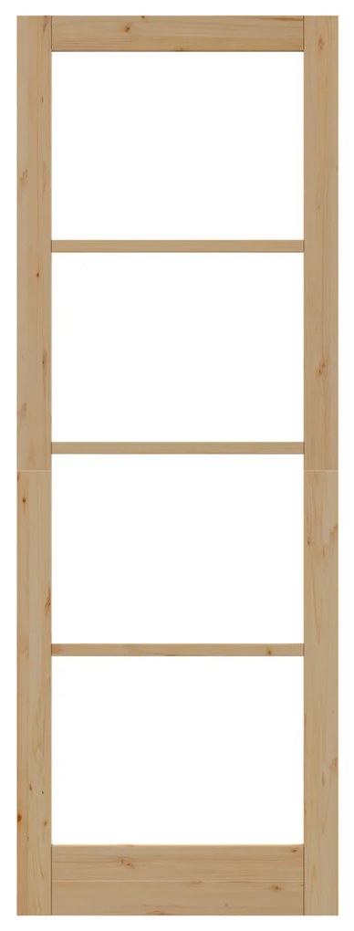 vidaXL Εσωτερική Πόρτα με Γυαλί "ORKDAL" 83x232x4 εκ. Στερεό Ξύλο Πεύκου