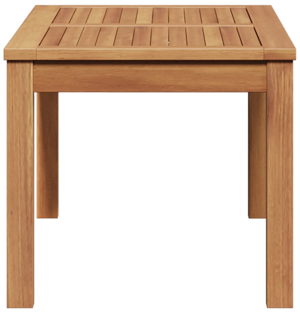 vidaXL Τραπέζι Κήπου Φυσικό 95 x 45 x 40 εκ Μασίφ ξύλο teak