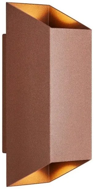 Απλίκα Φωτιστικό Τοίχου 2xGU10 35W IP54 Nico Nordlux-2218221009-Σκουριασμένο 2218221009