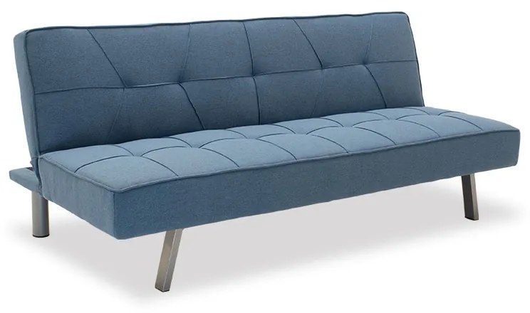 Καναπές-κρεβάτι Travis  3θέσιος με ύφασμα ανοικτό μπλε 175x83x74εκ Model: 035-0