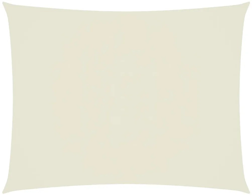 vidaXL Πανί Σκίασης Ορθογώνιο Κρεμ 6 x 7 μ. από Ύφασμα Oxford