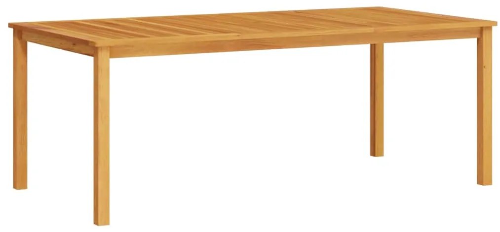 vidaXL Σέτ φαγητού για κήπο 7 pcs Καφέ Στερεό Ξύλο Ακακίας