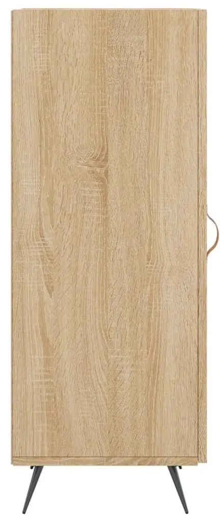 vidaXL Ντουλάπι Sonoma Δρυς 34,5x34x90 εκ. από Επεξεργασμένο Ξύλο