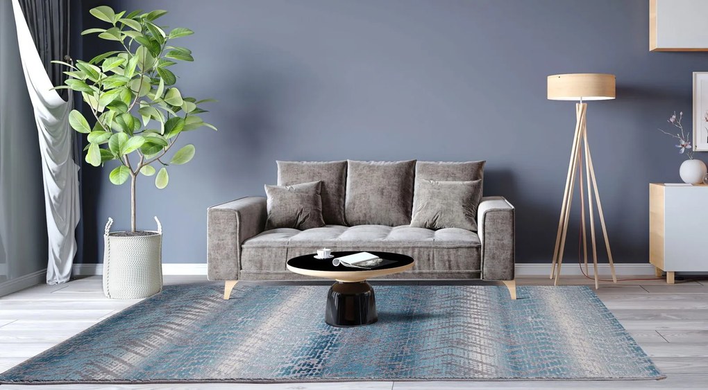 Χαλί Colore Colori Thema 4660 Γκρι Μπλε 210 x 310 εκ.