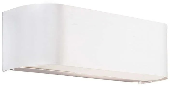 Φωτιστικό Τοίχου-Απλίκα Zed 4094801 White Viokef Aluminium, Glass