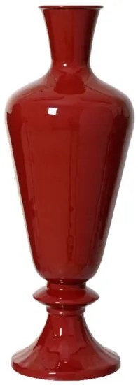 Beauty Home Μεταλλικό Βάζο Μπορντώ 30 x 77cm