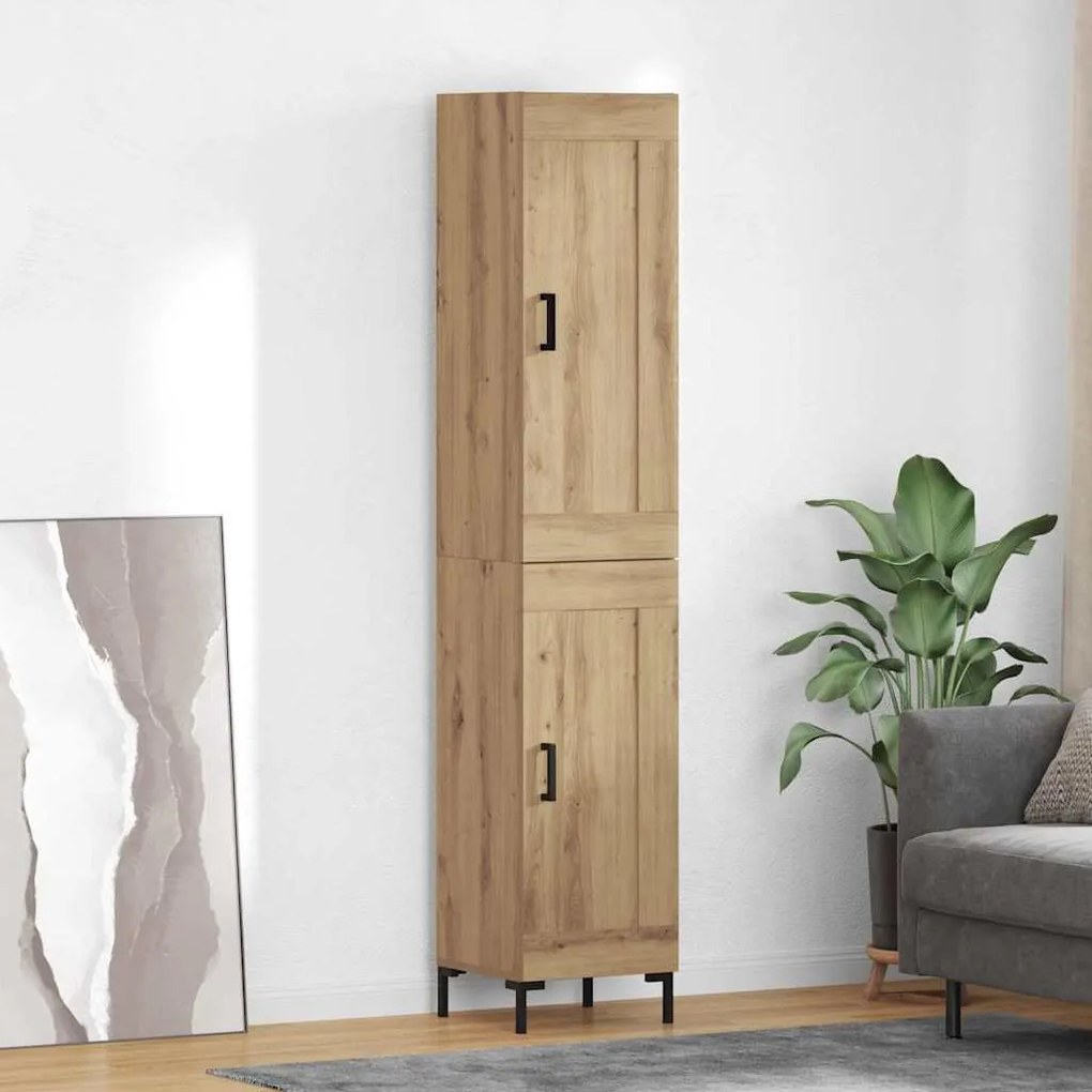 Highboard Artisan Oak 34,5 x 34 x 180 εκ. Επεξεργασμένο ξύλο