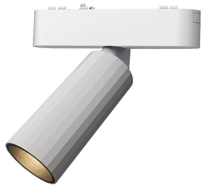 Σποτ Μαγνητικής Ράγας Bisqit VK/04471/TR/W/DW 40V Ultra Slim LED 14W 2700K-6000K 906lm 24° CRI>90 IP20 White VKLed