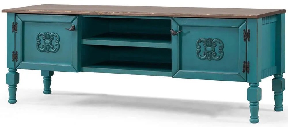 Έπιπλο Τηλεόρασης Ada 472PHL1102 150x50x40cm Turquoise