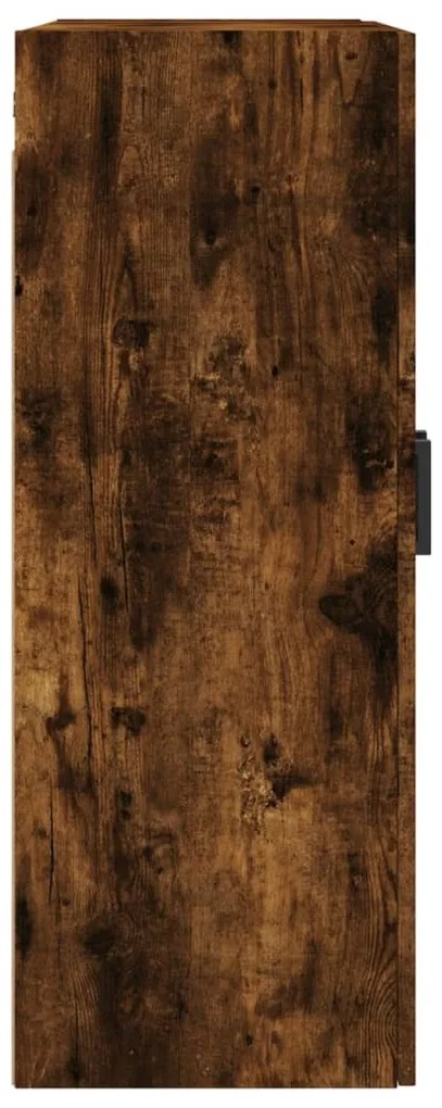 vidaXL Ντουλάπια Τοίχου 2 τεμ. Καπνιστή Δρυς 69,5 x 34 x 90 εκ.