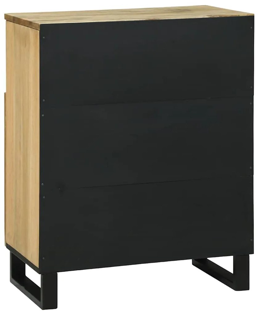 vidaXL Πλαϊνό Γραφείο Καφέ 60 x 33 x 75 cm Μασίφ ξύλο μάνγκο