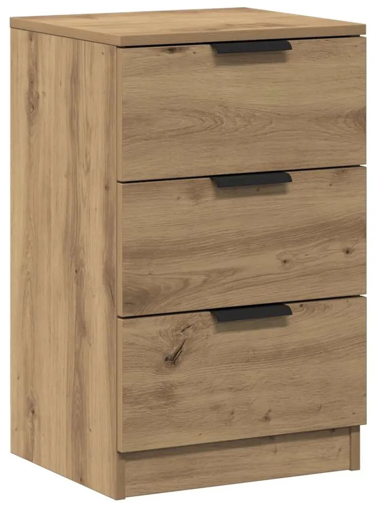 vidaXL Κομοδίνο Αρτισιανή Δρυς 40x36x65 εκ. από Επεξεργασμένο Ξύλο
