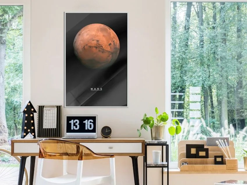 Αφίσα - The Solar System: Mars - 20x30 - Χρυσό - Χωρίς πασπαρτού