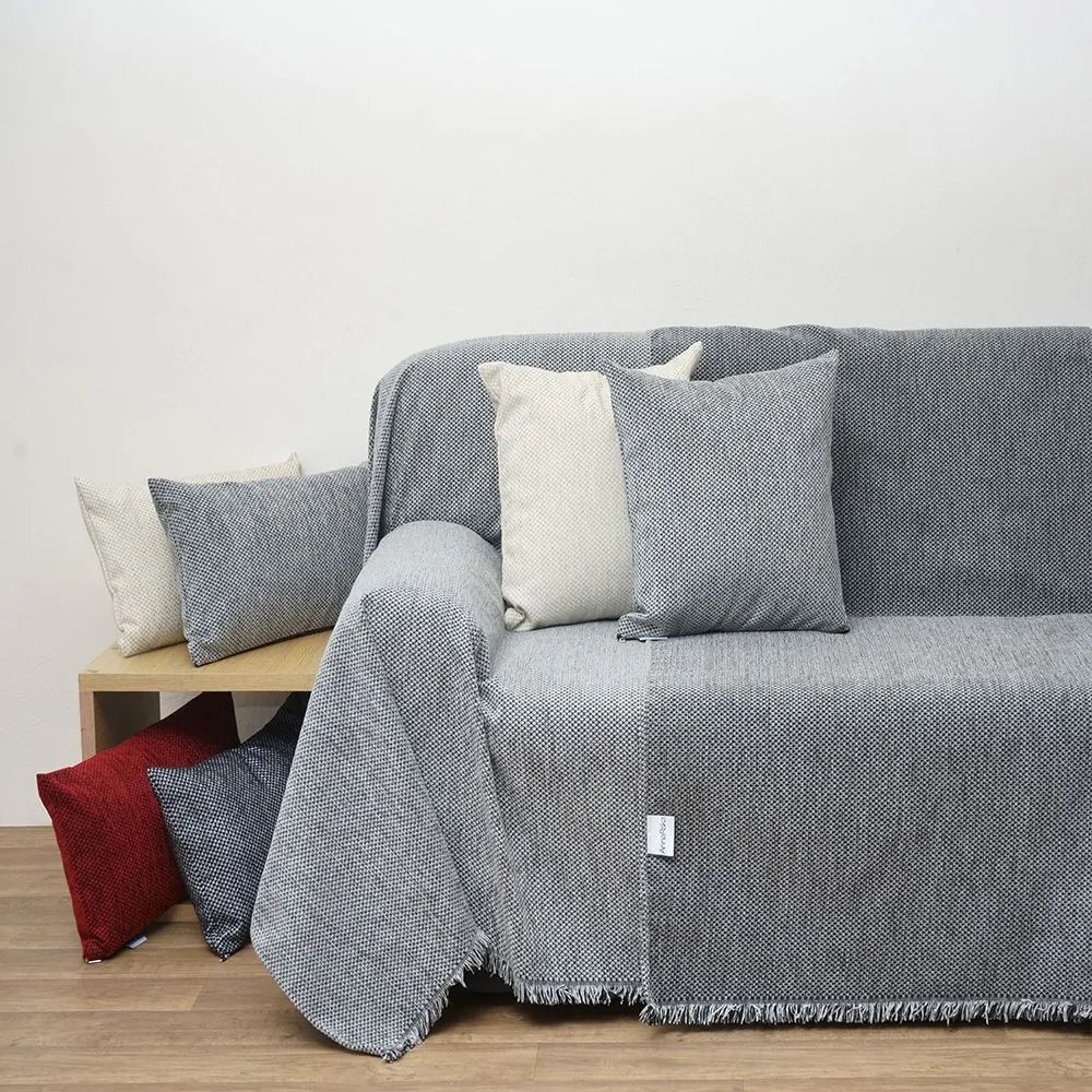 Ριχτάρι 1440 Grey Anna Riska Four-Seater 180x320cm Chenille