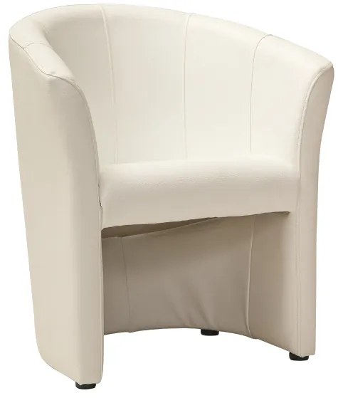 Πολυθρόνα οικολογικό δέρμα κρεμ TM1KREMP 67x60x76 DIOMMI 80-165 DIOMMI-80-2468
