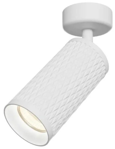 Σποτ Φωτιστικό Οροφής-Τοίχου Focus Design GU10 IP20 Φ6 MAYTONI-C034CL-01W-Λευκό C034CL-01W