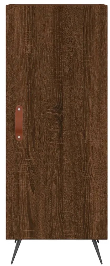 vidaXL Ντουλάπι Καφέ Δρυς 34,5 x 34 x 90 εκ. Επεξεργασμένο Ξύλο