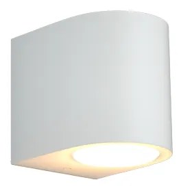 Φωτιστικό τοίχου Powell 1xGU10 Outdoor Up or Down Wall Lamp White D:9cmx8cm (80200224) - 80200224