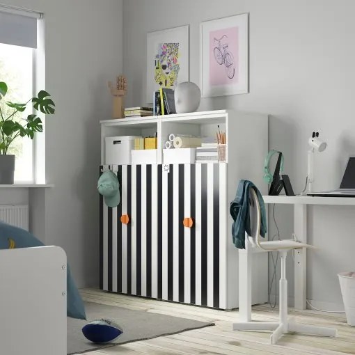 SMASTAD/PLATSA σύνθεση αποθήκευσης με 6 ράφια, 120x42x123 cm 595.496.86