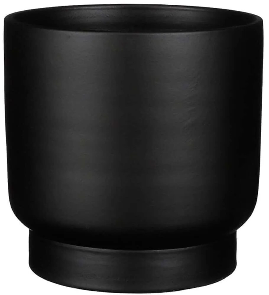 Κασπώ Riva 8480-8 22x22x20cm Black Supergreens Πηλός