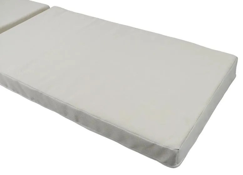 Μαξιλάρι Ξαπλώστρας Vertian Τextilene σε Mπέζ 194x58x10εκ. 194x58x10 εκ.