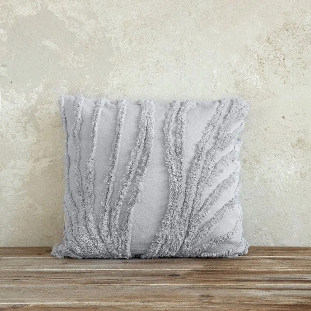 Μαξιλάρι Διακοσμητικό (Με Γέμιση) Annika Light Grey Nima 45X45 45x45cm 100% Cotton