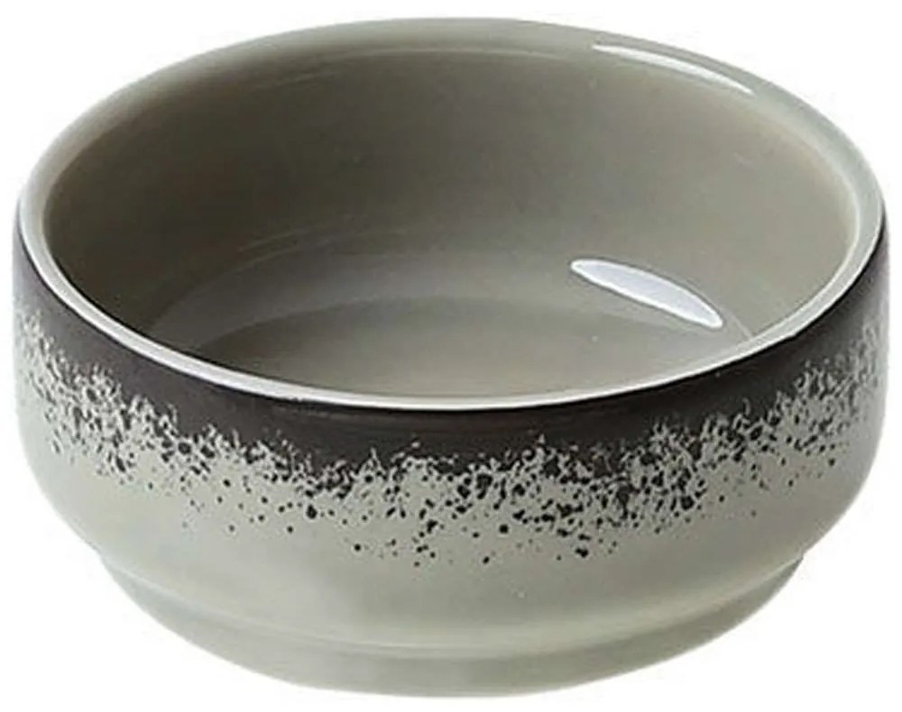 Ντιπάκι Pearl 07-16470 6,5cm Grey Estia Πορσελάνη