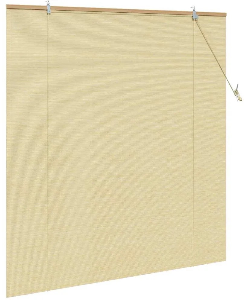 vidaXL Ρολά και Σκίες Παραθύρων Φυσικό 150 x 160 cm Μπαμπού
