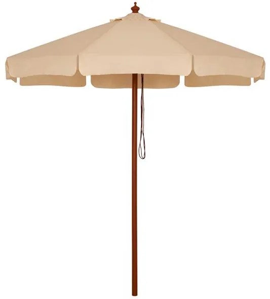 ΟΜΠΡΕΛΑ ΕΠΑΓΓΕΛΜΑΤΙΚΗ WALLER Φ2.30X2,50Y ΜΕ ΞΥΛΙΝΟ ΣΚΕΛΕΤΟ HM6021 ΜΠΕΖ