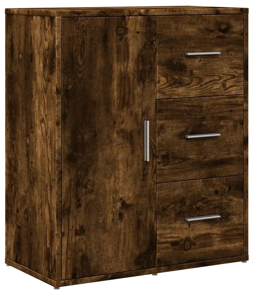 vidaXL Βοηθητικό Ντουλάπι Καπνιστή Δρυς 60x31x70εκ. Επεξεργασμένο Ξύλο
