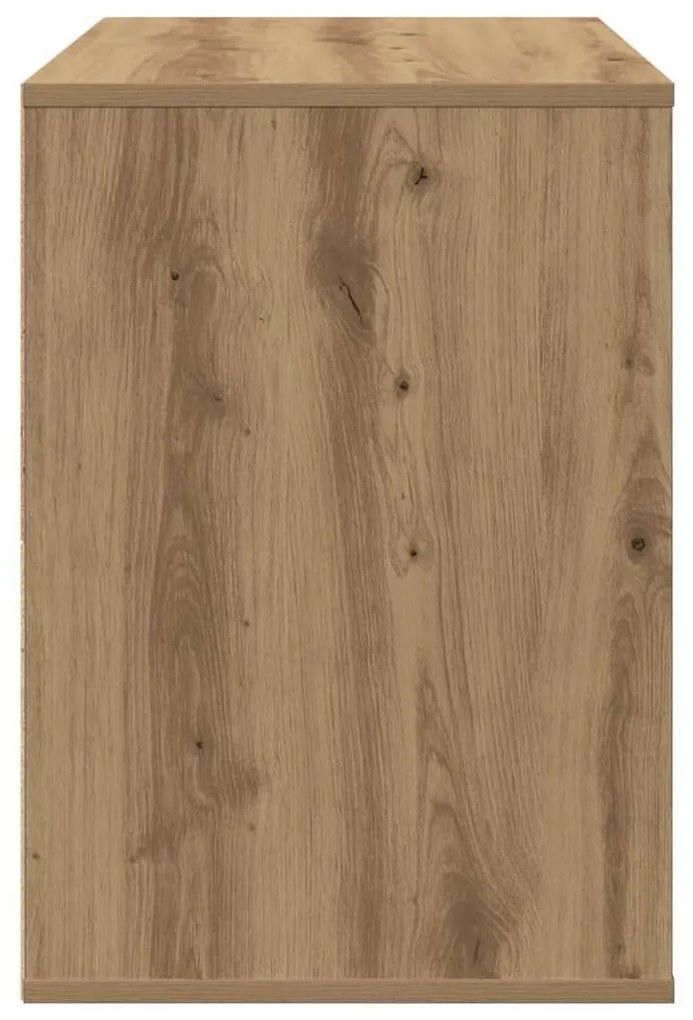 vidaXL Συρταριέρα Γωνιακή Αρτισιανή Δρυς 60x41x58 εκ. Επεξεργ. Ξύλο