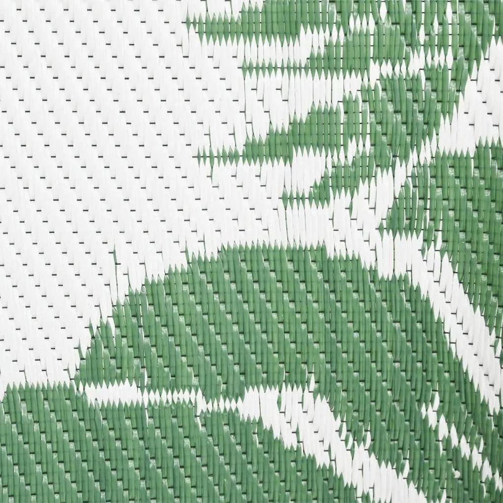 Χαλί Εξωτερικού Χώρου Πράσινο 120 x 180 εκ. από Πολυπροπυλένιο - Πράσινο