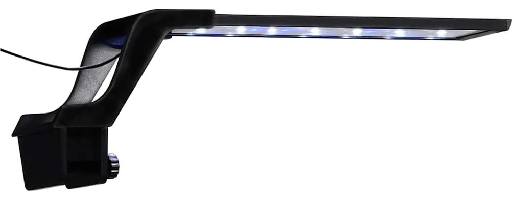 vidaXL Φωτιστικό Ενυδρείου LED με Σφιγκτήρα Μπλε/Λευκό 35-55 εκ.