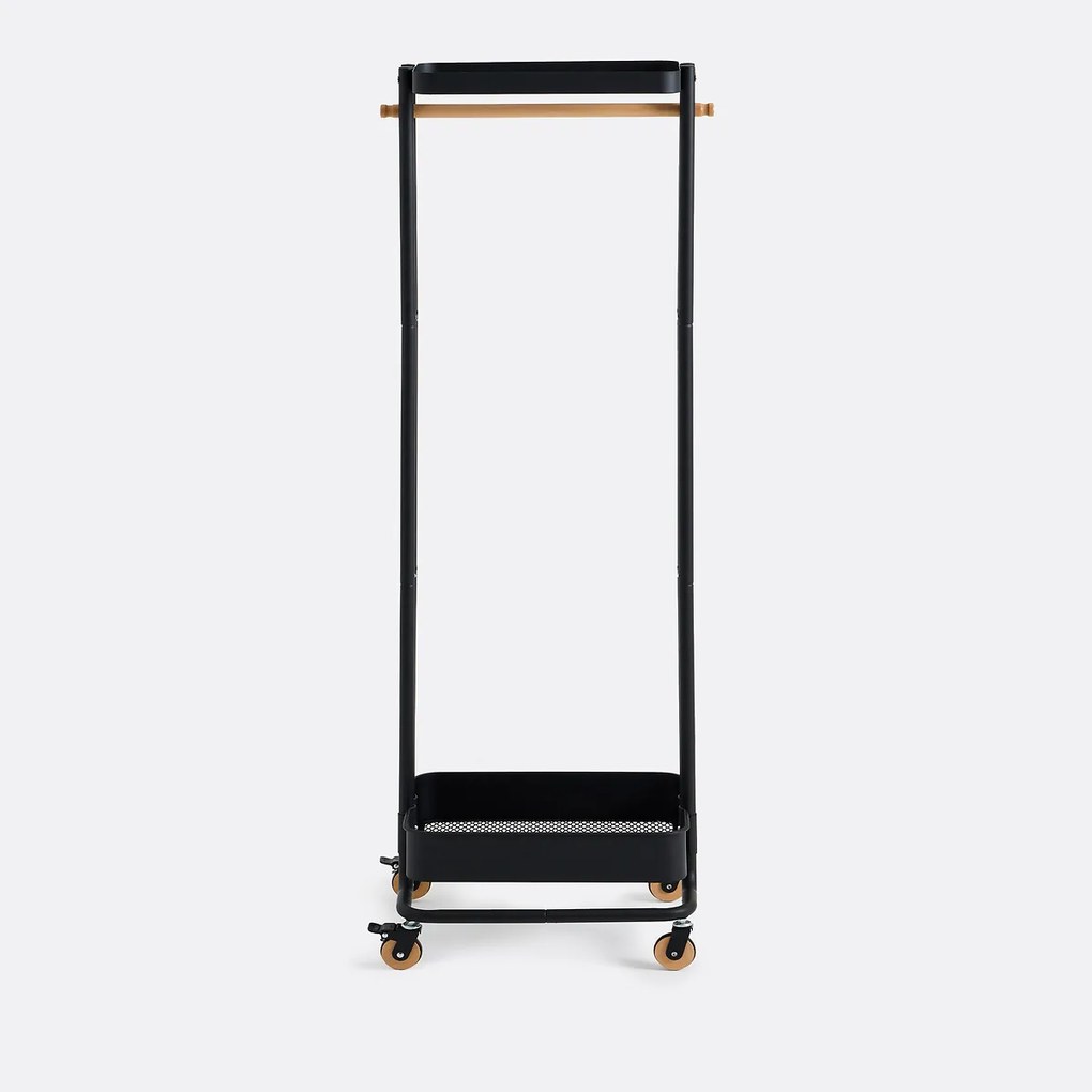 Καλόγερος με ροδάκια από μέταλλο και ξύλο καουτσούκ, Tania