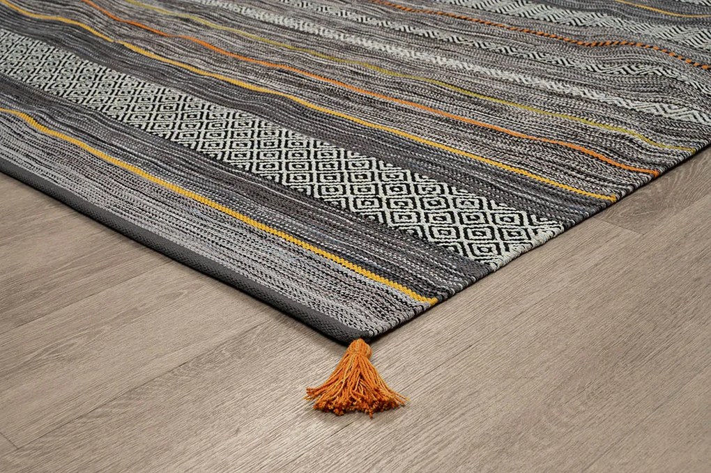 ΧΑΛΙ ANTIQUE KILIM  ΧΕΙΡΟΠΟΙΗΤΟ 5090 GREY - 160X230  NewPlan - 5-33-AKLM-5090-160X230 - 5-33-AKLM-5090-160X230